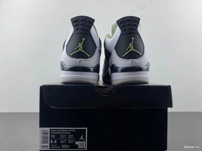 AQ9129-103 Seafoam Jordan Retro 4 0824